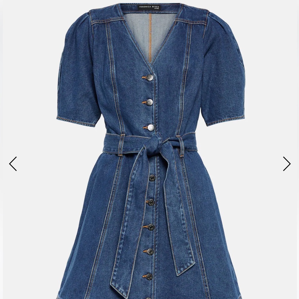 VERONICA BEARD Mauli denim mini dress